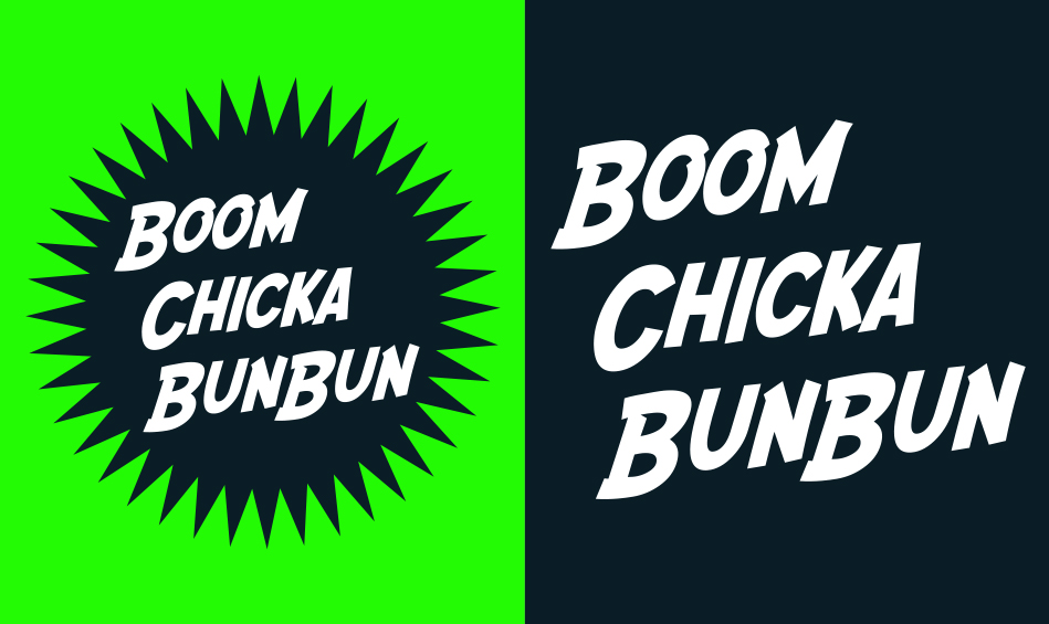 Boom Chicka BunBun Postcards set 6B